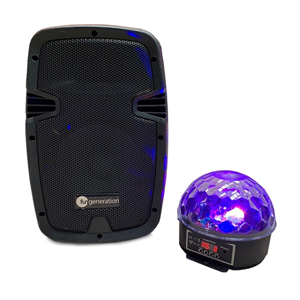 Discoset (Speaker + LED Bol)